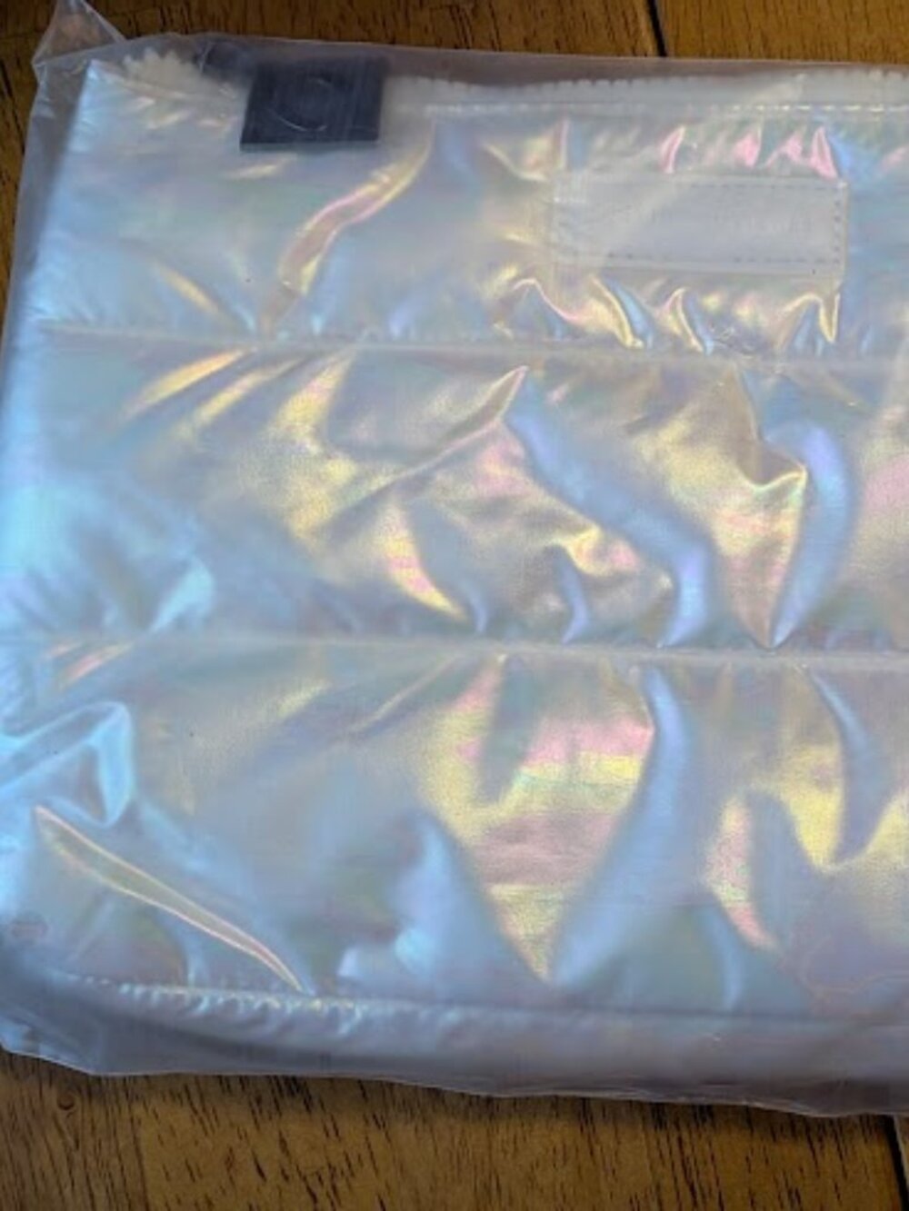 NWT Skinceuticals Puffy Pearl Cosmetic Bag 8" x 10"